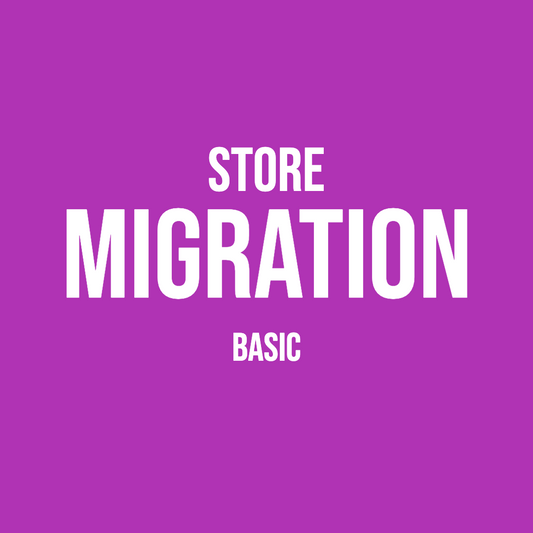 Shopify Store Migration - Basic